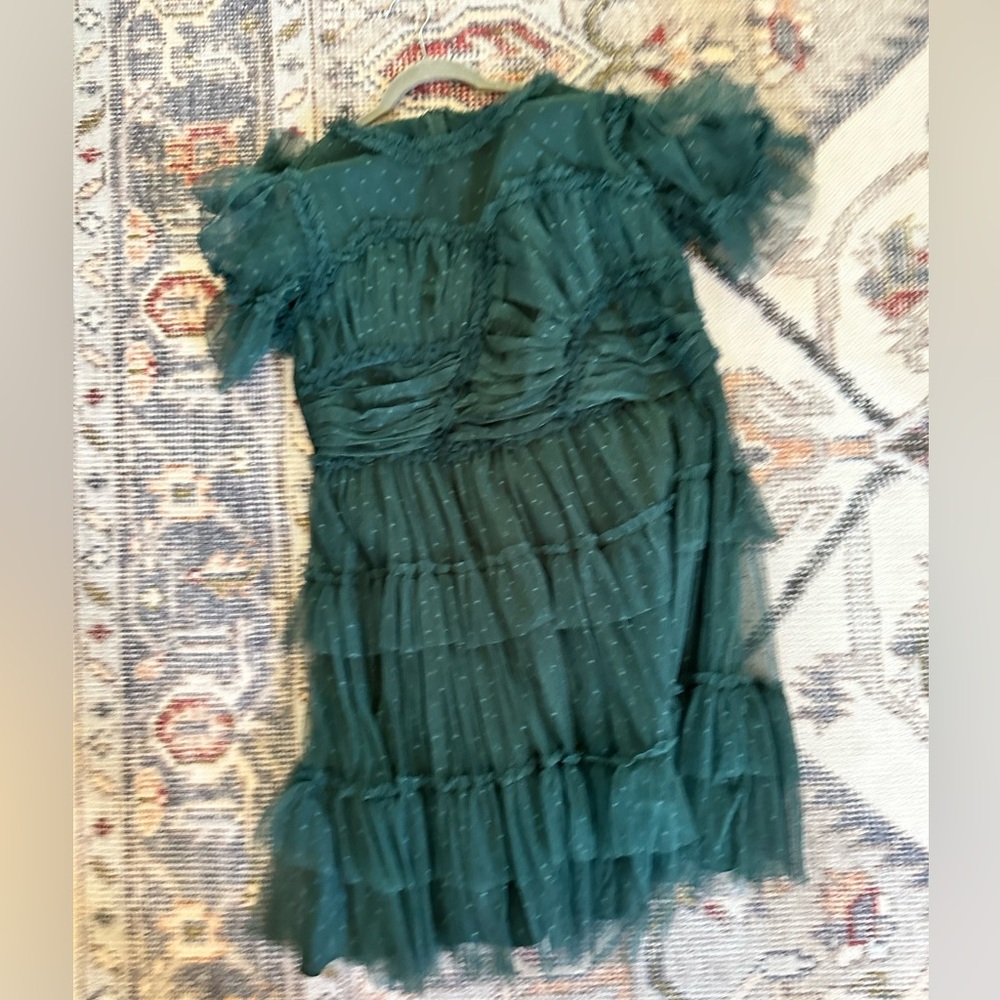 Green dress
